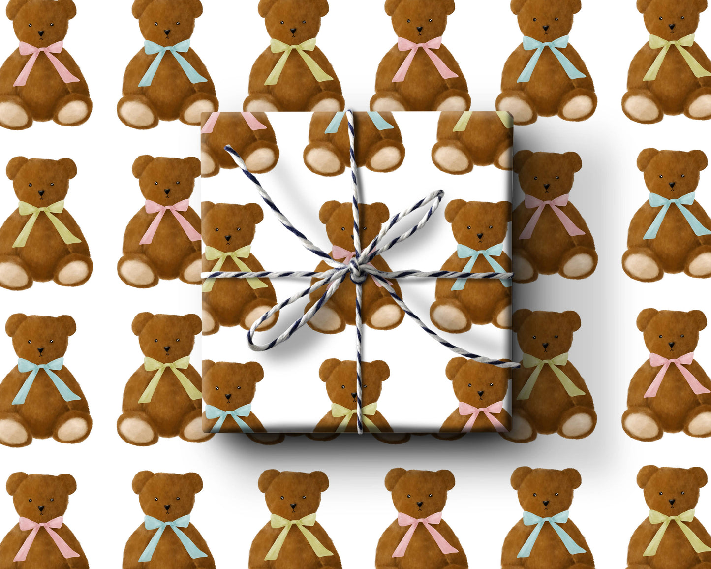 Teddy Bear Wrapping Paper