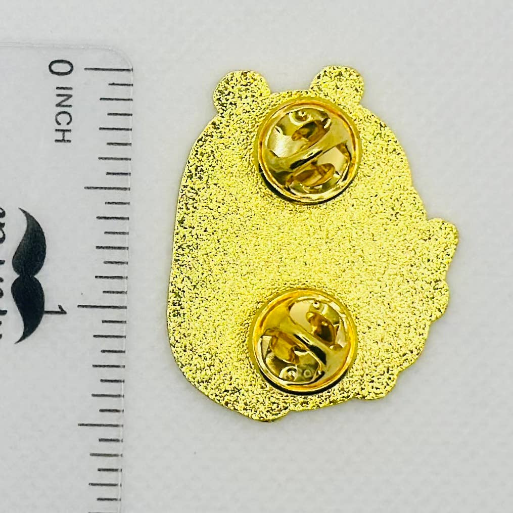 Capybara Cute Hard Enamel Dragon Axolotl Bunny Pin