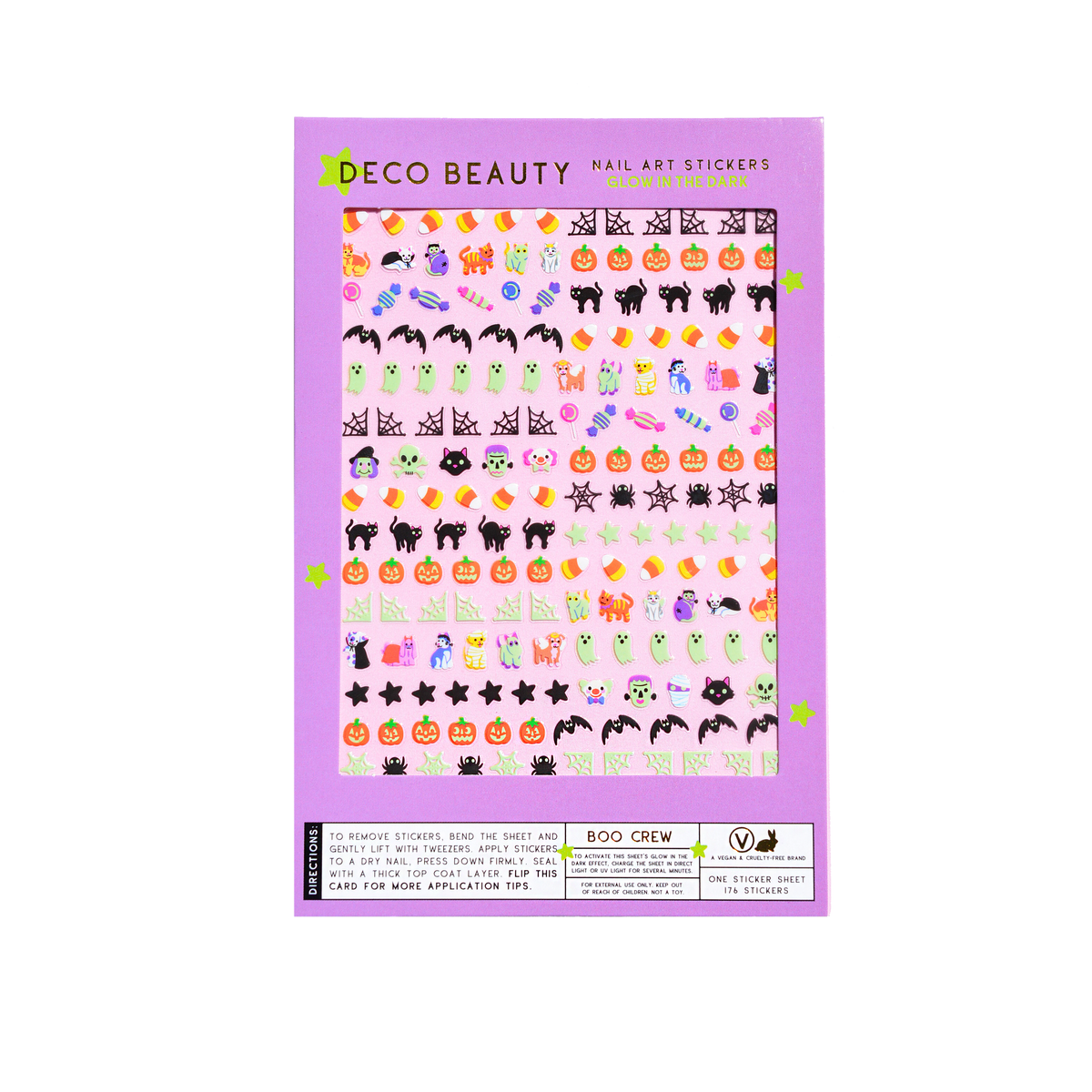 Nail Art Stickers - BOO CREW