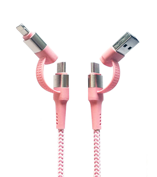 Two Faced 6' Woven Cable