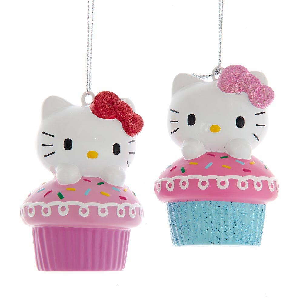 Hello Kitty™ With Cupcake Ornament,