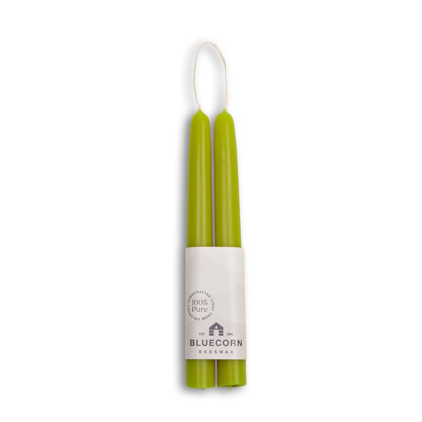 Bluecorn Candles - Beeswax Taper Candles – Dripless & Handmade in USA