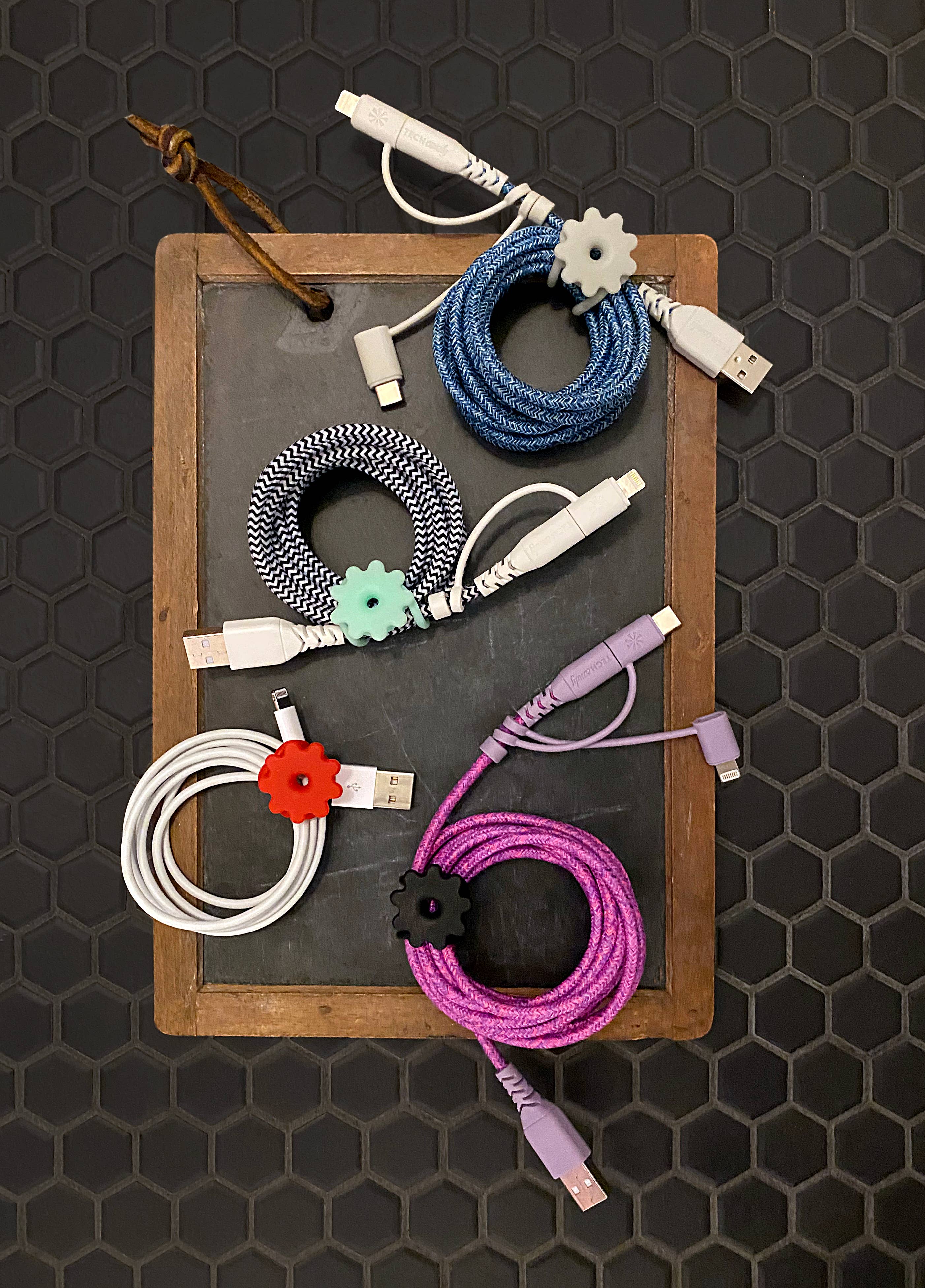 Tech Candy - IT'S A WRAP CORD WRANGLER: MULTIPACK - Thumbnail 2