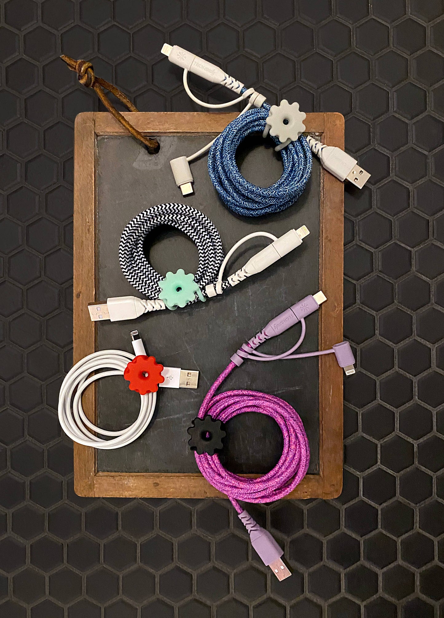 Tech Candy - IT'S A WRAP CORD WRANGLER: MULTIPACK
