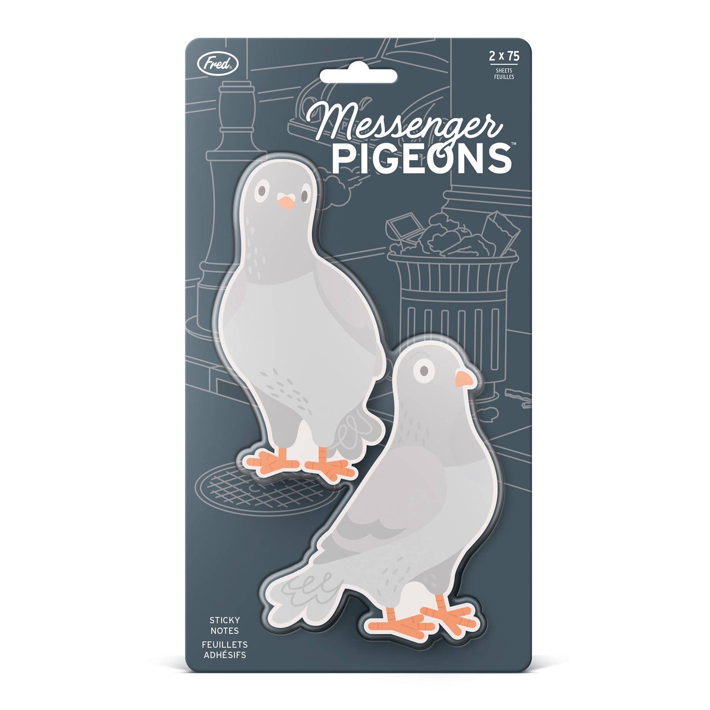 MESSENGER PIGEONS Sticky Notes