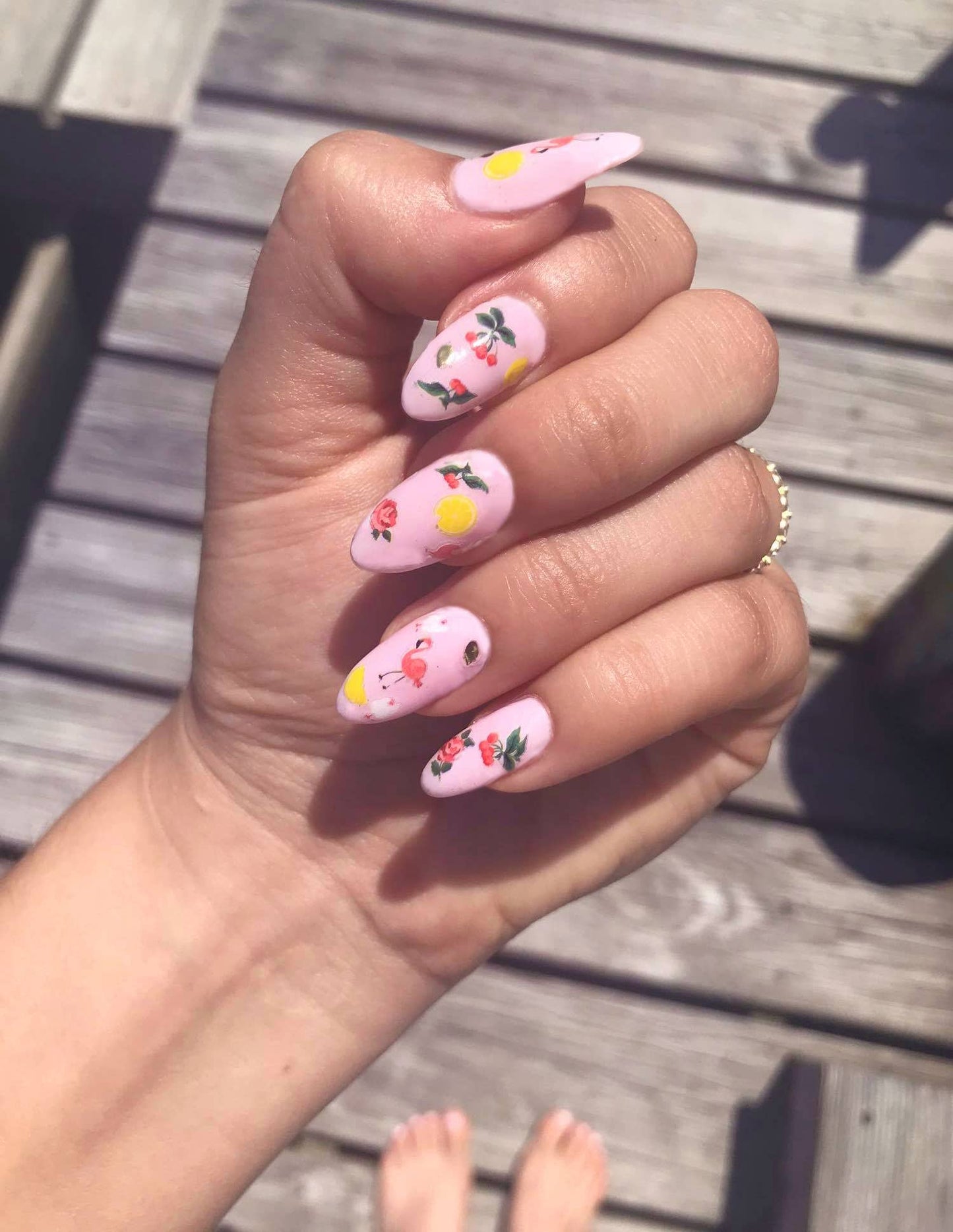 Deco Beauty - Nail Art Stickers - Pink Pony