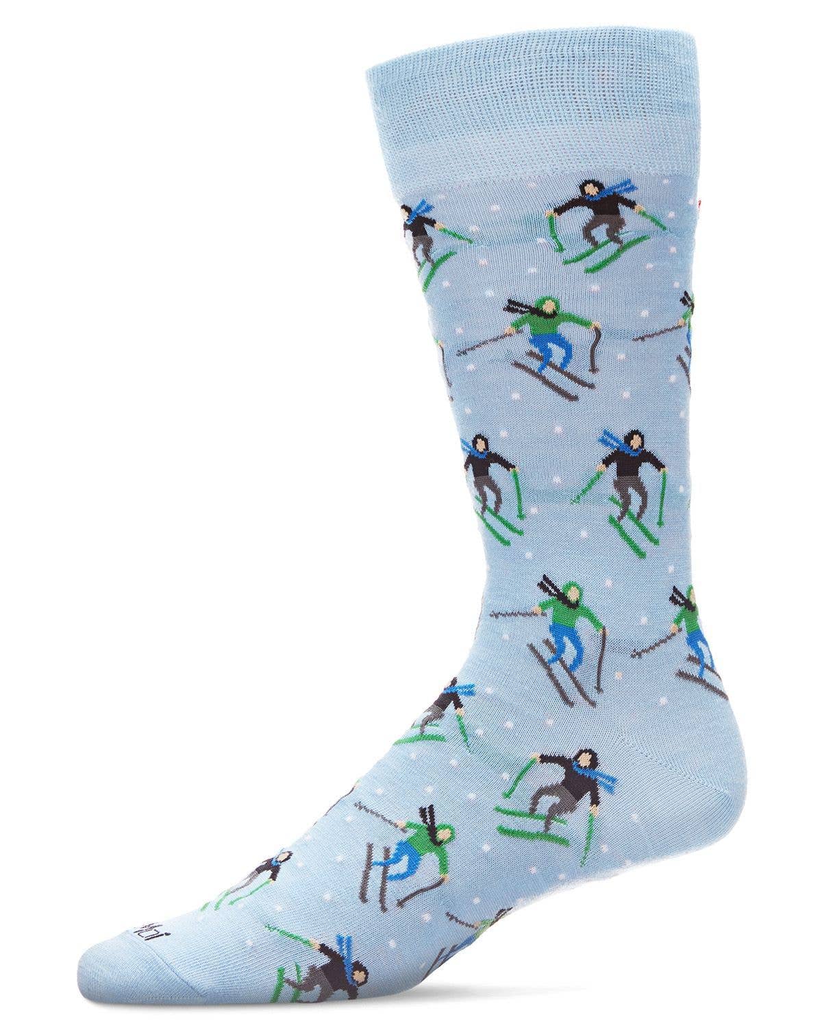 Skiers Bamboo Blend Men's Crew Sock