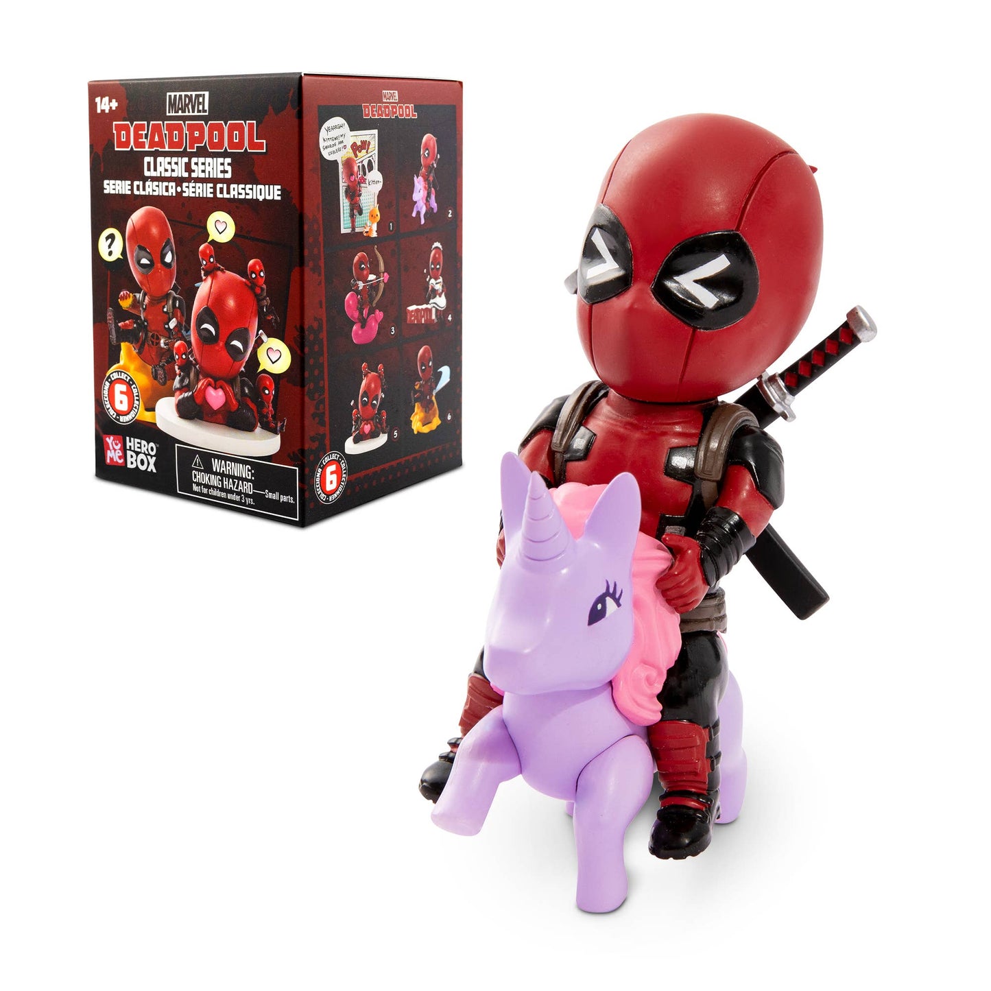 Marvel Deadpool Classic Series Hero Box - Blind Box CDU