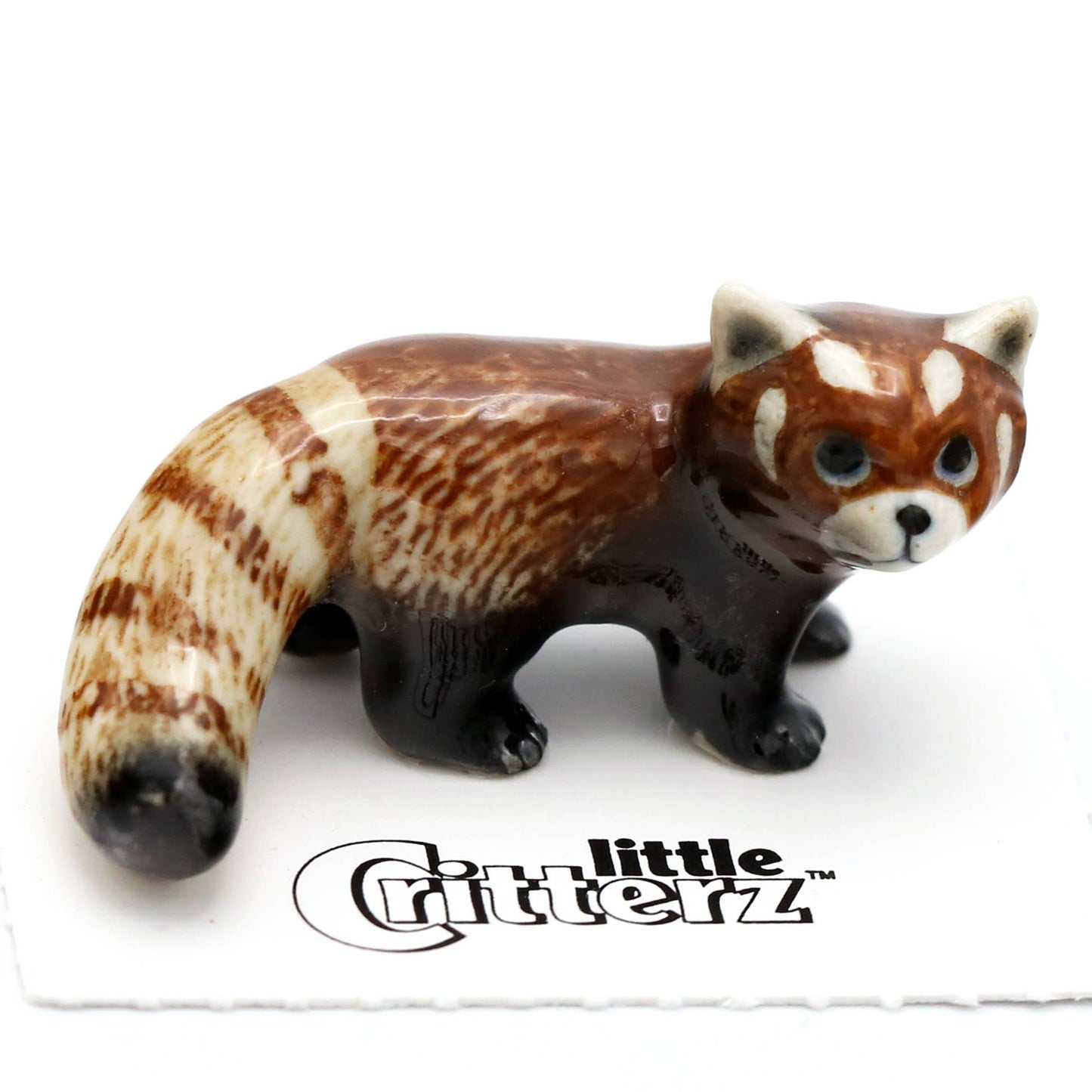 Firefox Red Panda Porcelain Decorative Figurine Miniature