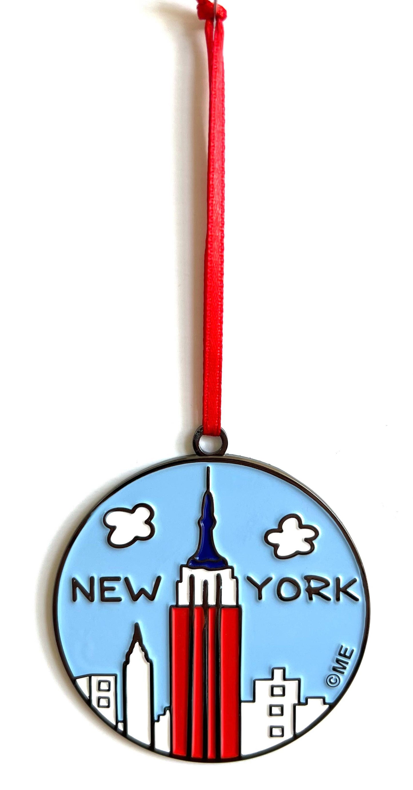 New York Christmas Holiday Ornament Empire State Building