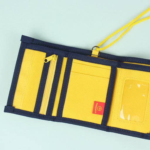 Pokémon Pikachu Velcro Neck Wallet –  Tri-Fold ID Wallet
