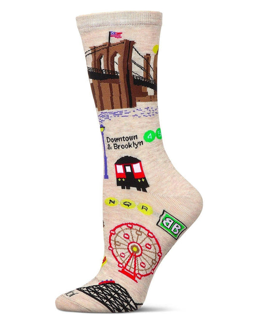 Women's Brooklyn Rayon from Bamboo Crew Socks