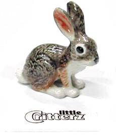 Bounder Jackrabbit Porcelain Miniature