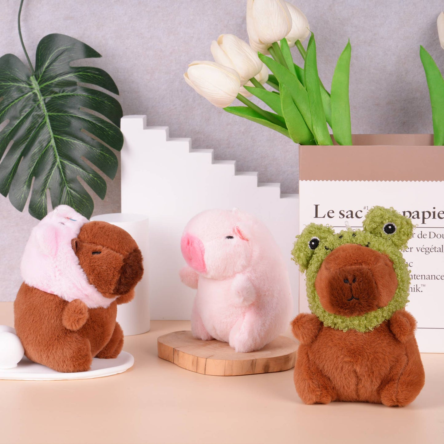 CapyFun - Capybara Plush Keychain