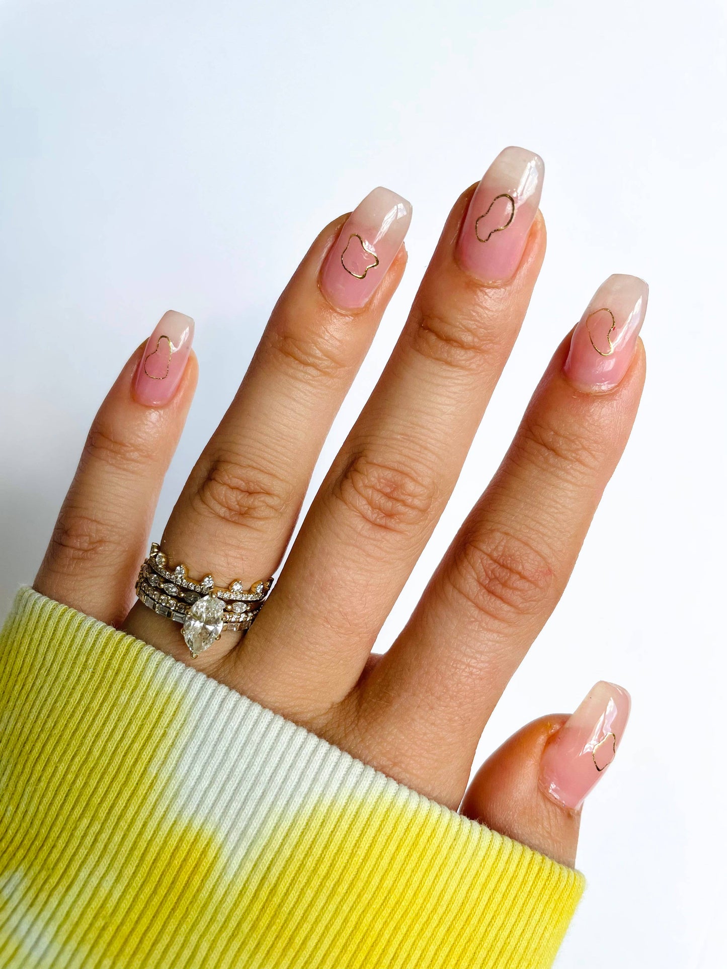 Nail Art Stickers - Golden Hour