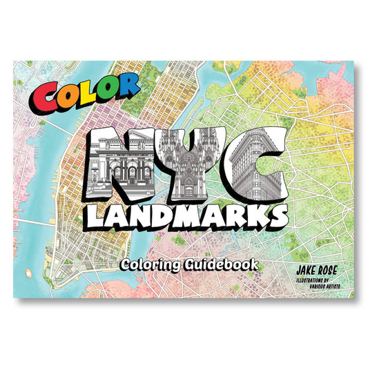 Color NYC Landmarks coloring book