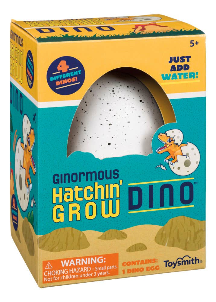 Ginormous Hatchin' Grow Dino Egg, Just Add Water