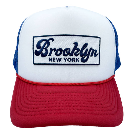 Brooklyn Trucker Hat  Adult Retro Brooklyn, New. York Hat