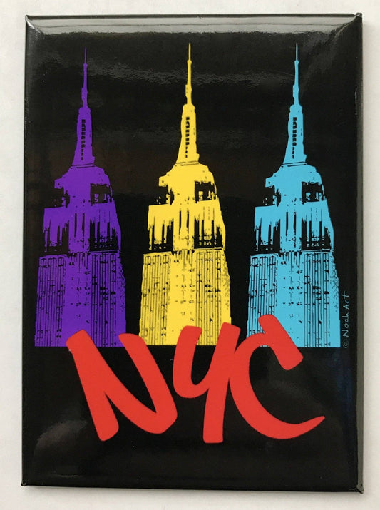 New York Empire Colors Magnet