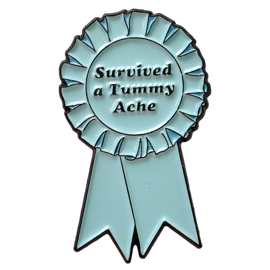 Survived a Tummy Ache Soft Enamel Pin