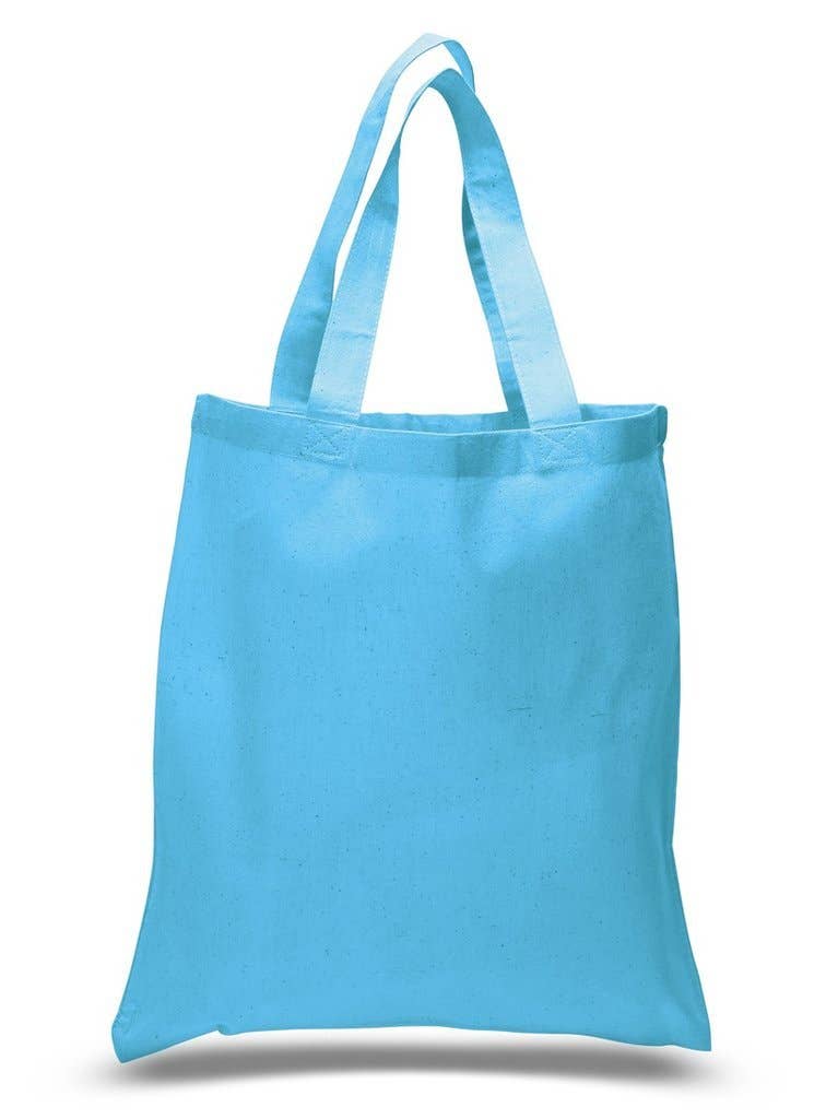 TBF Natural Cotton Canvas Basic Tote Bags Bulk - TB100