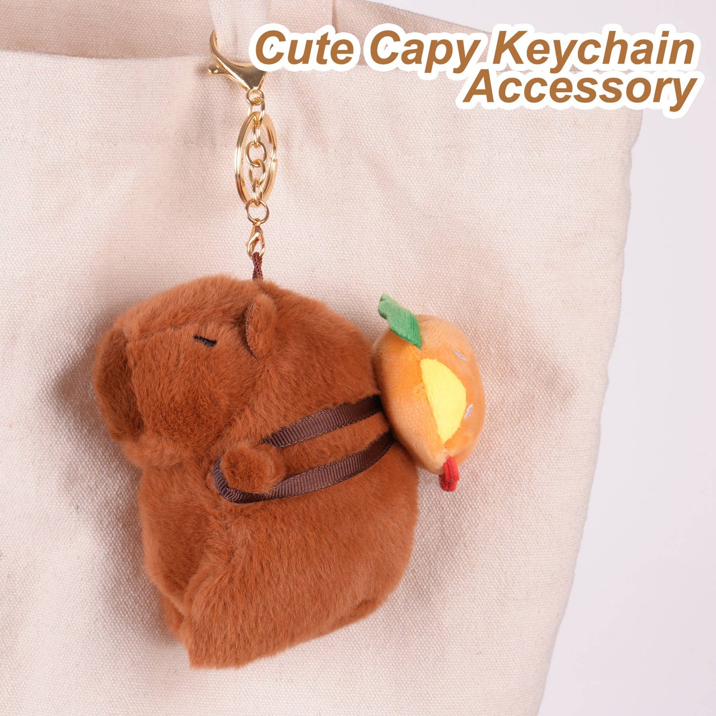 CapyFun - Capybara Plush Keychain