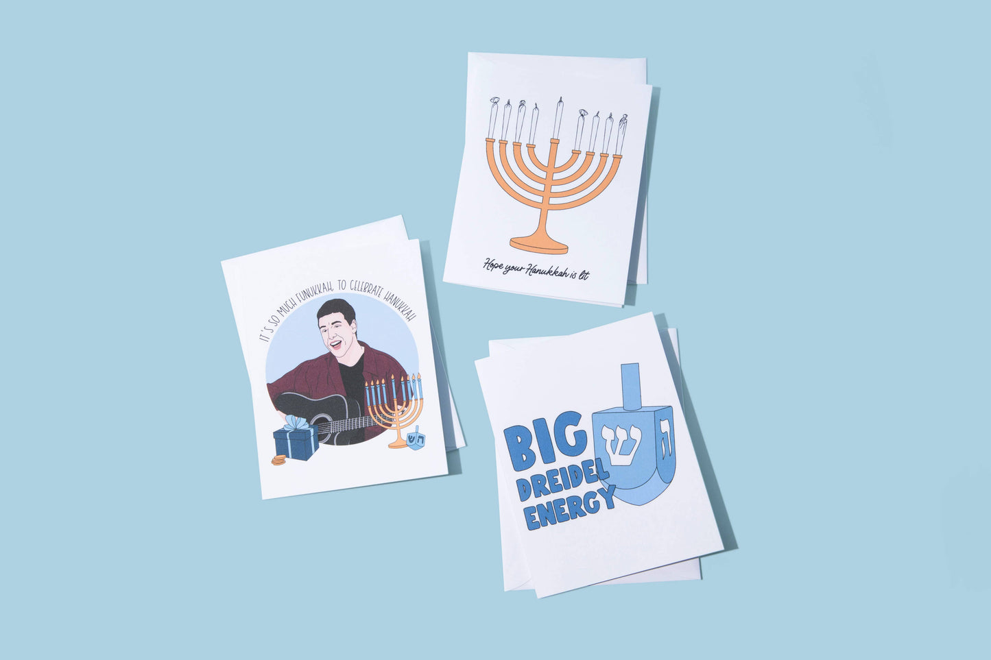 Big Dreidel Energy Hanukkah Card