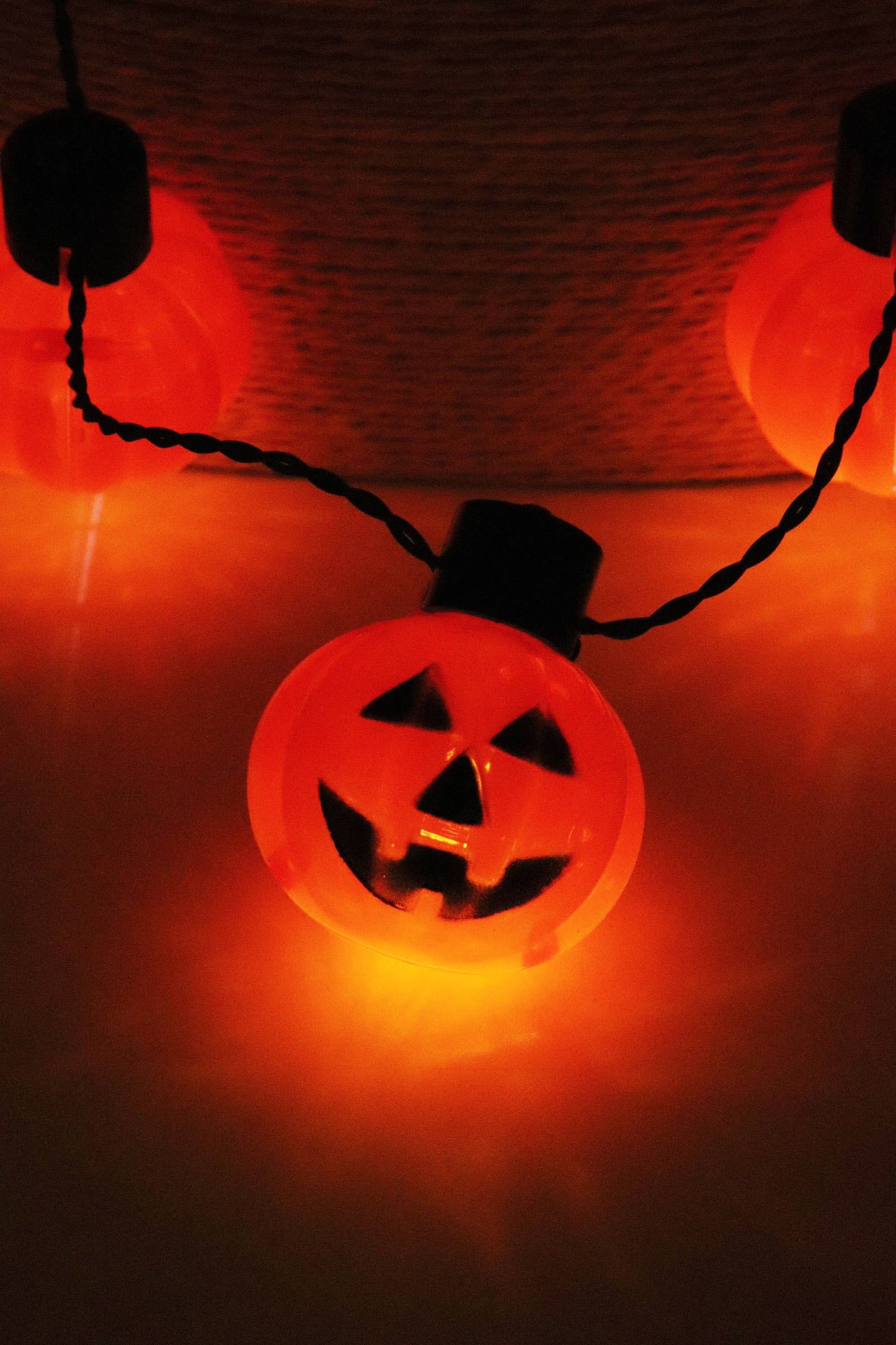 Halloween Led String Light Bulb Necklace