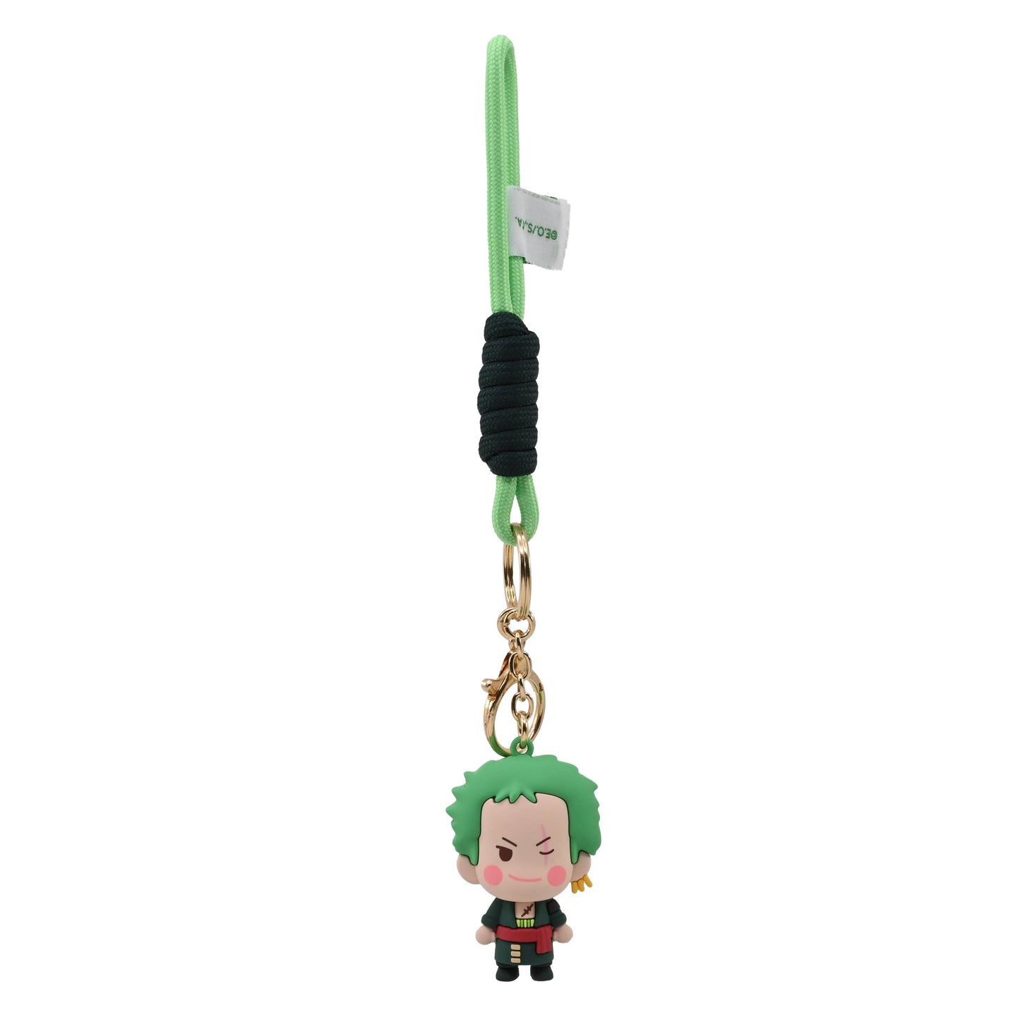 One Piece Pocket Hero Clip-On Keychain Figure Window Box CDU