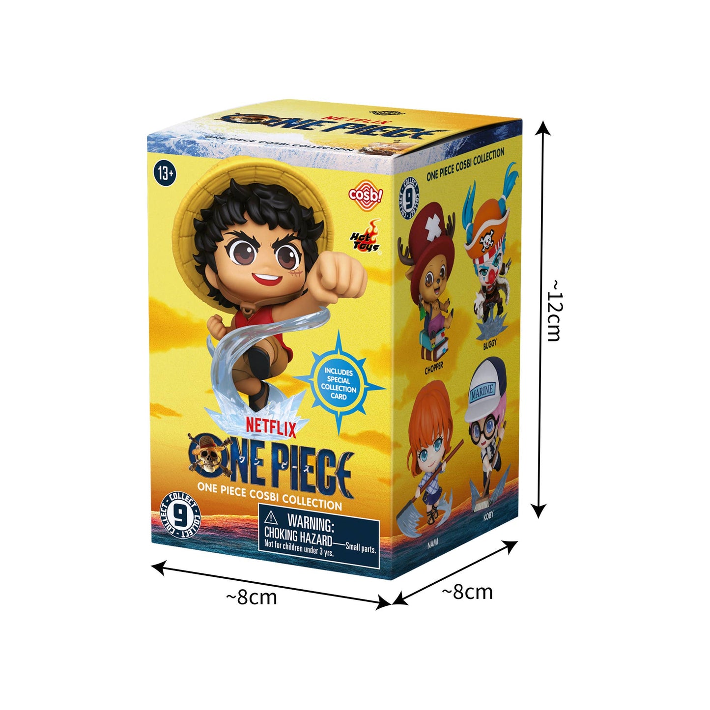 One Piece Cosbi Collection - 8 Blind Boxes | No Duplicates