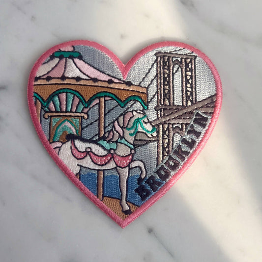 Wildflower + Co. - Brooklyn Bridge Heart Patch
