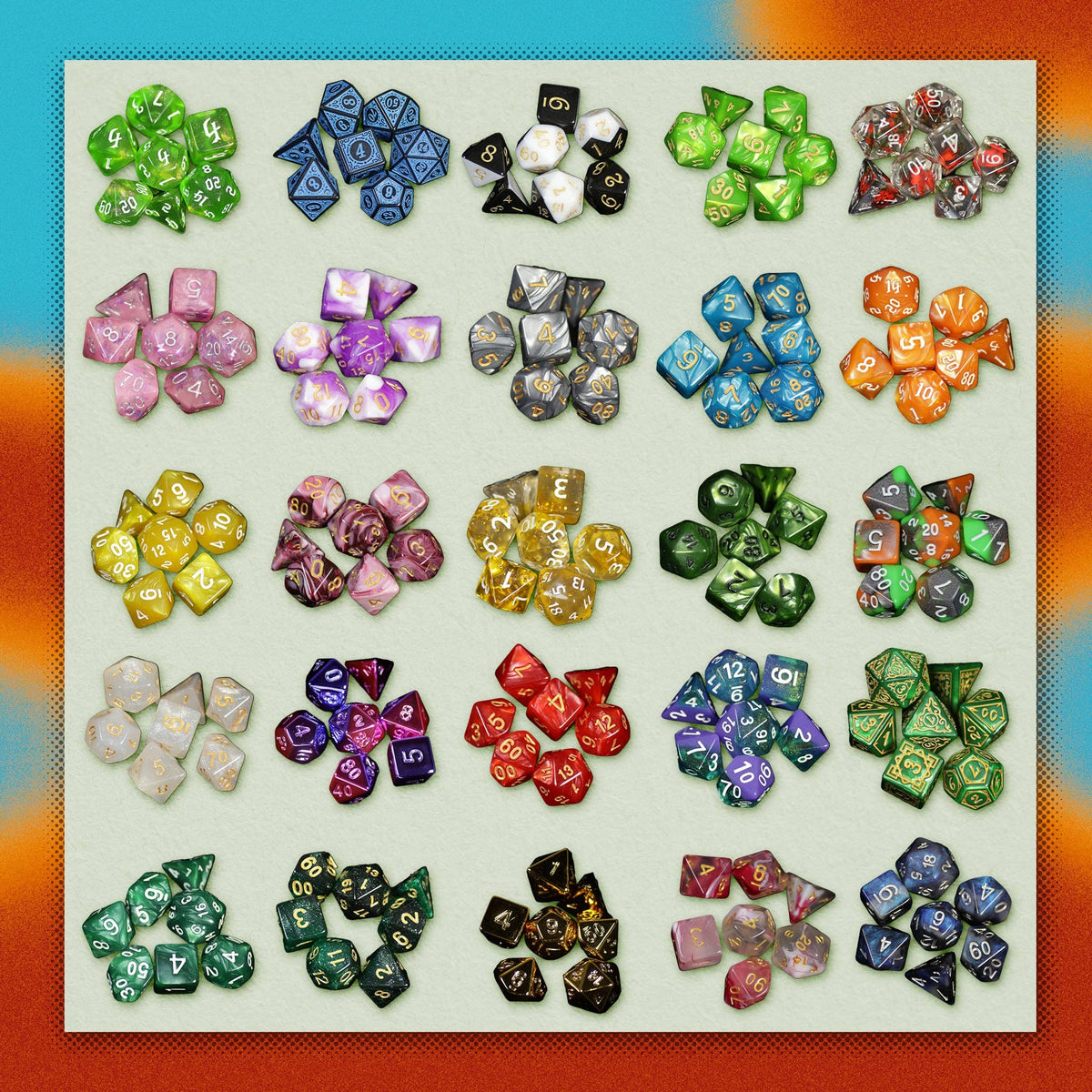 Mystery Dice Set – Hundreds of Different Dice