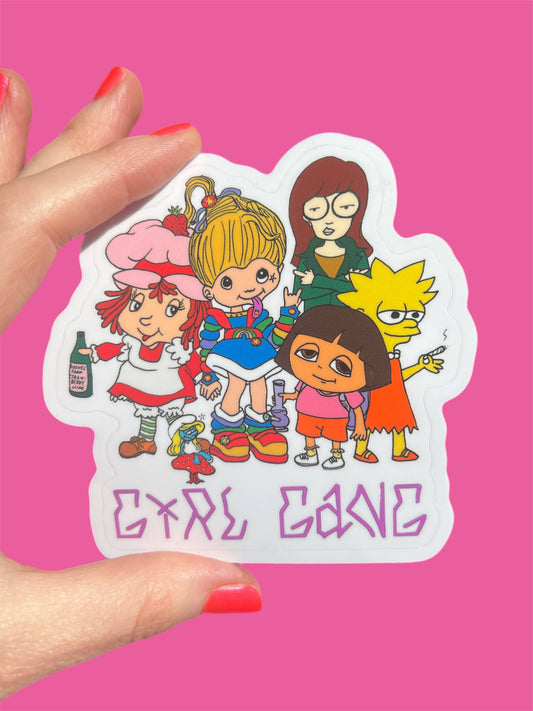 Girl Gang STICKER 3 Inch