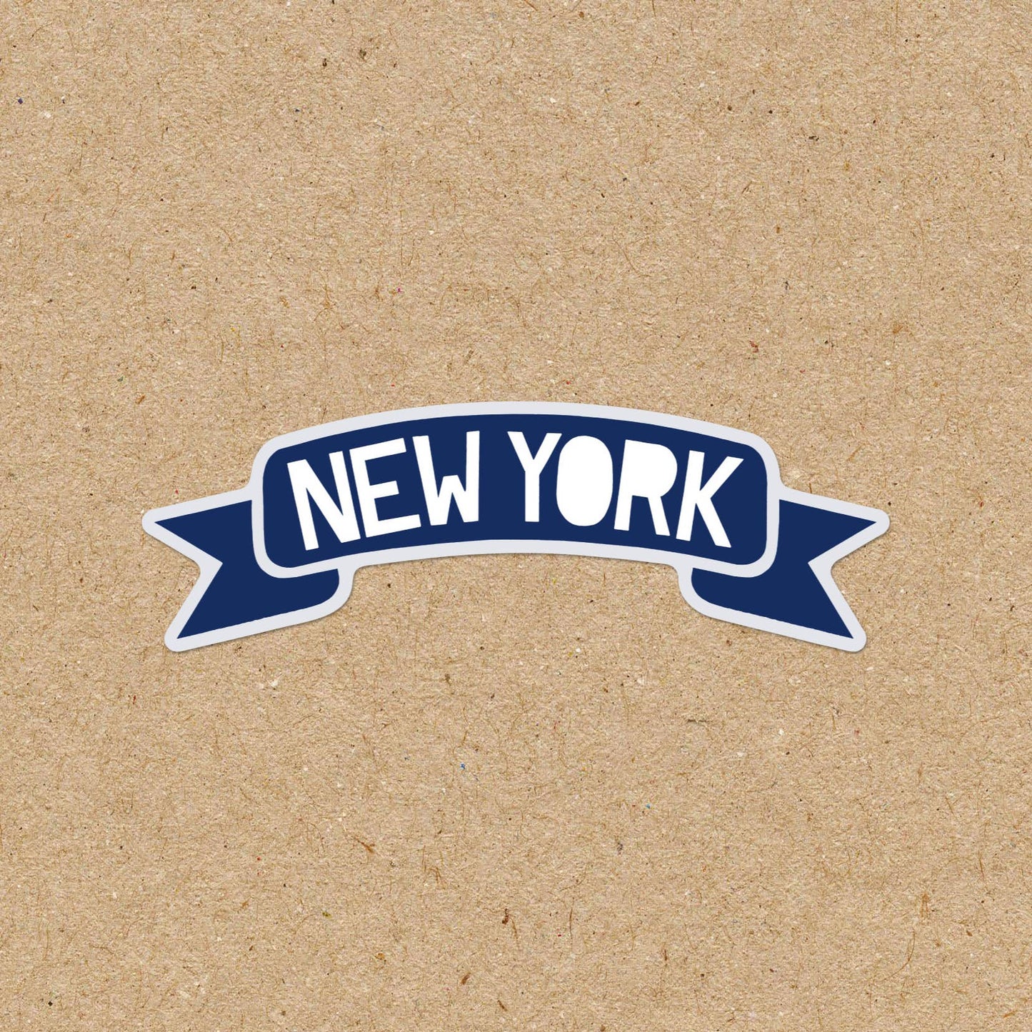 New York Banner Sticker - NY NYC New York City Souvenir