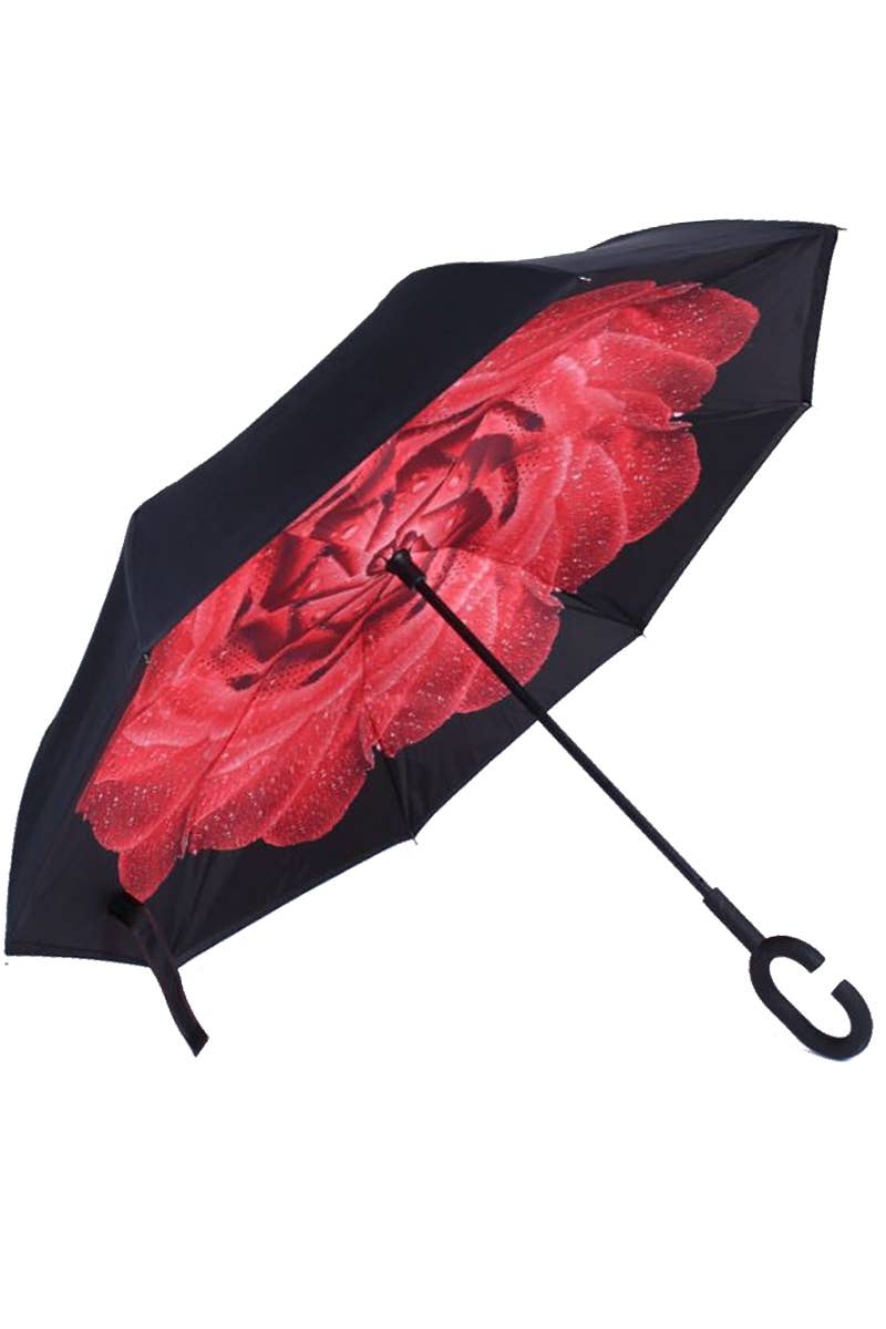 Cap Zone - Various Print Inside-Out Double Canopy Umbrella