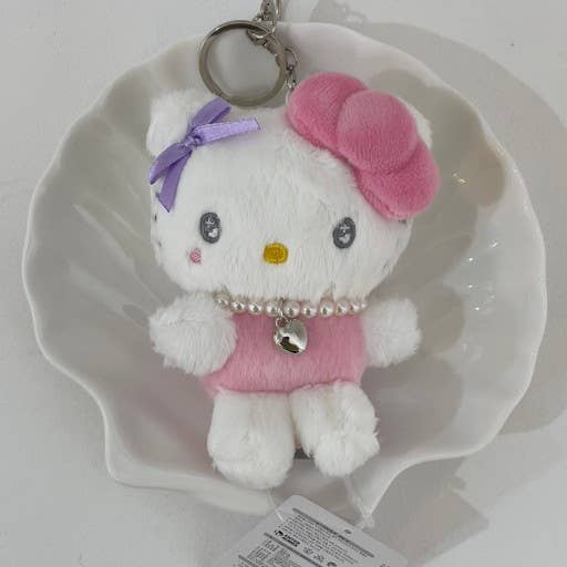 K_Wonderland - Sanrio Limited  Pearl Necklace theme Key Ring, Bag Charm
