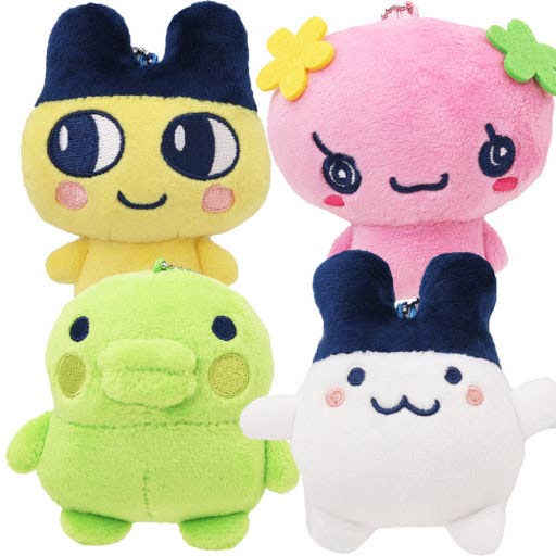 Tamagotchi Plush Keychain – Bag Deco Charm