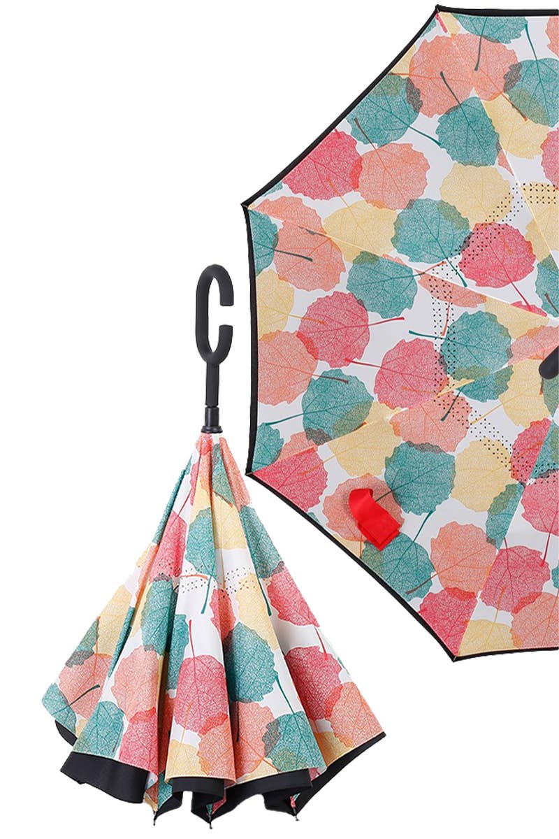 Cap Zone - Various Print Inside-Out Double Canopy Umbrella
