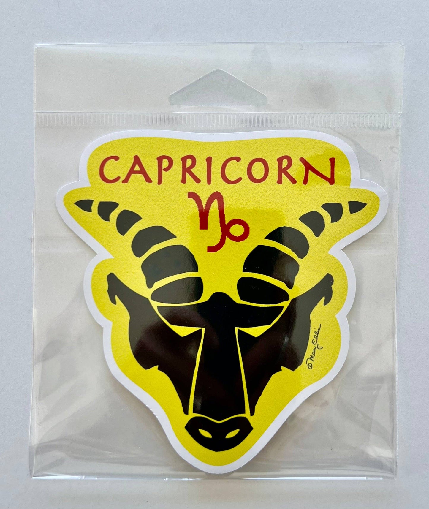 Mary Ellis - Capricorn Sticker | Zodiac Sticker | Astrology Sticker