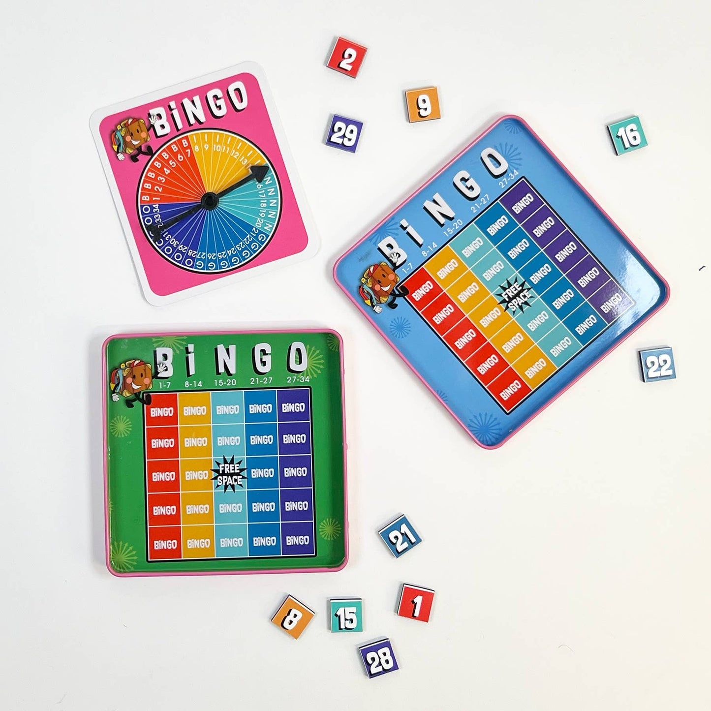 On the Way Games- Magnetic Bingo, Travel Game