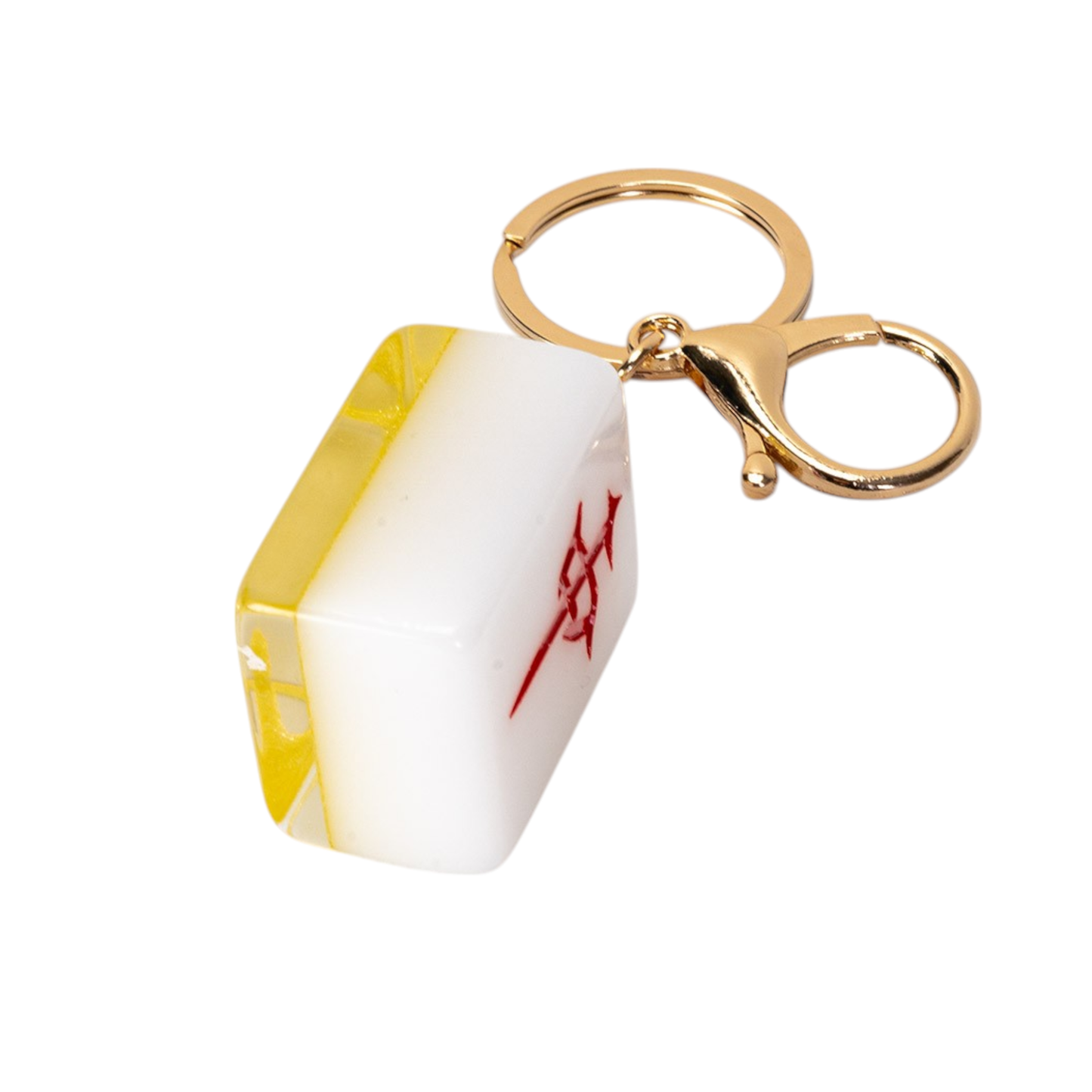 Mahjong Red Tile Keychains (4/60)
