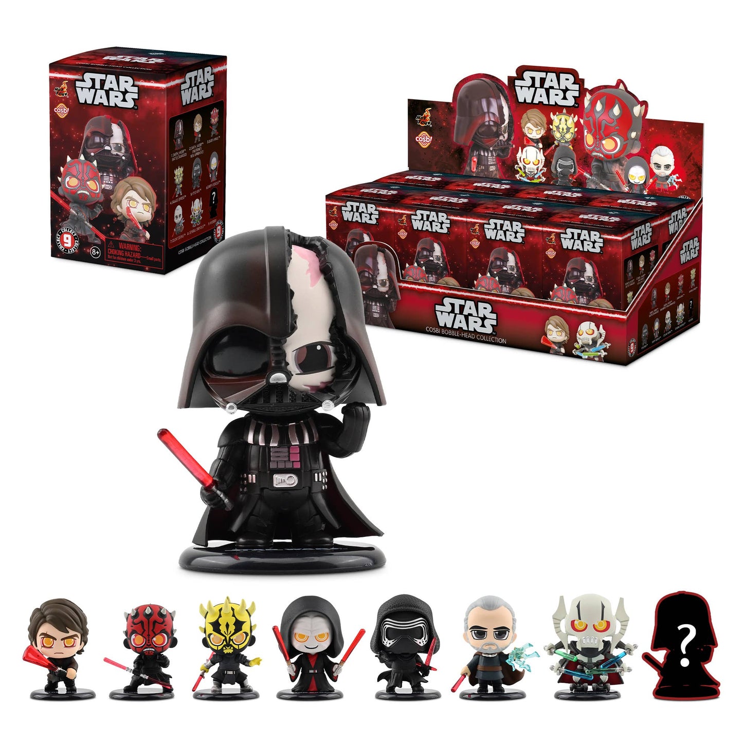 Toys Matter Inc. - Star Wars Dark Side Bobblehead - Blind Box CDU