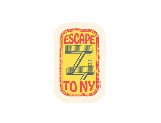 Maptote - New York City Fire Escape Sticker