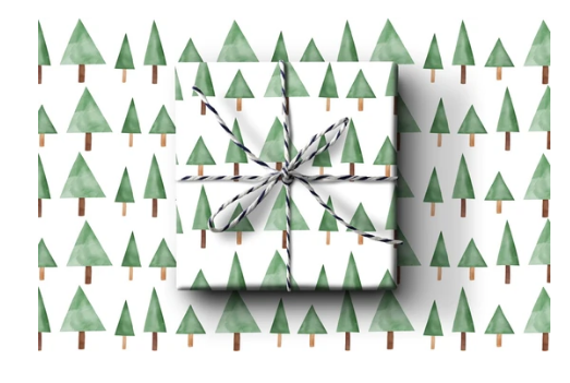Trees Wrapping Paper