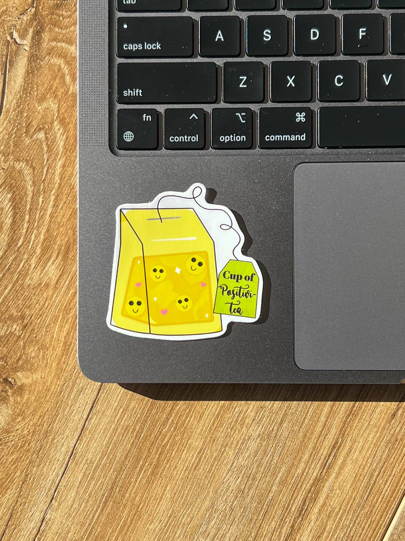 Cup of positivi-tea sticker