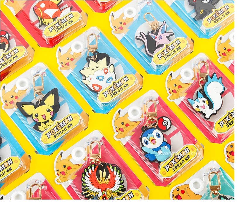 Pokemon Characters Key Chain ring Bag Charm