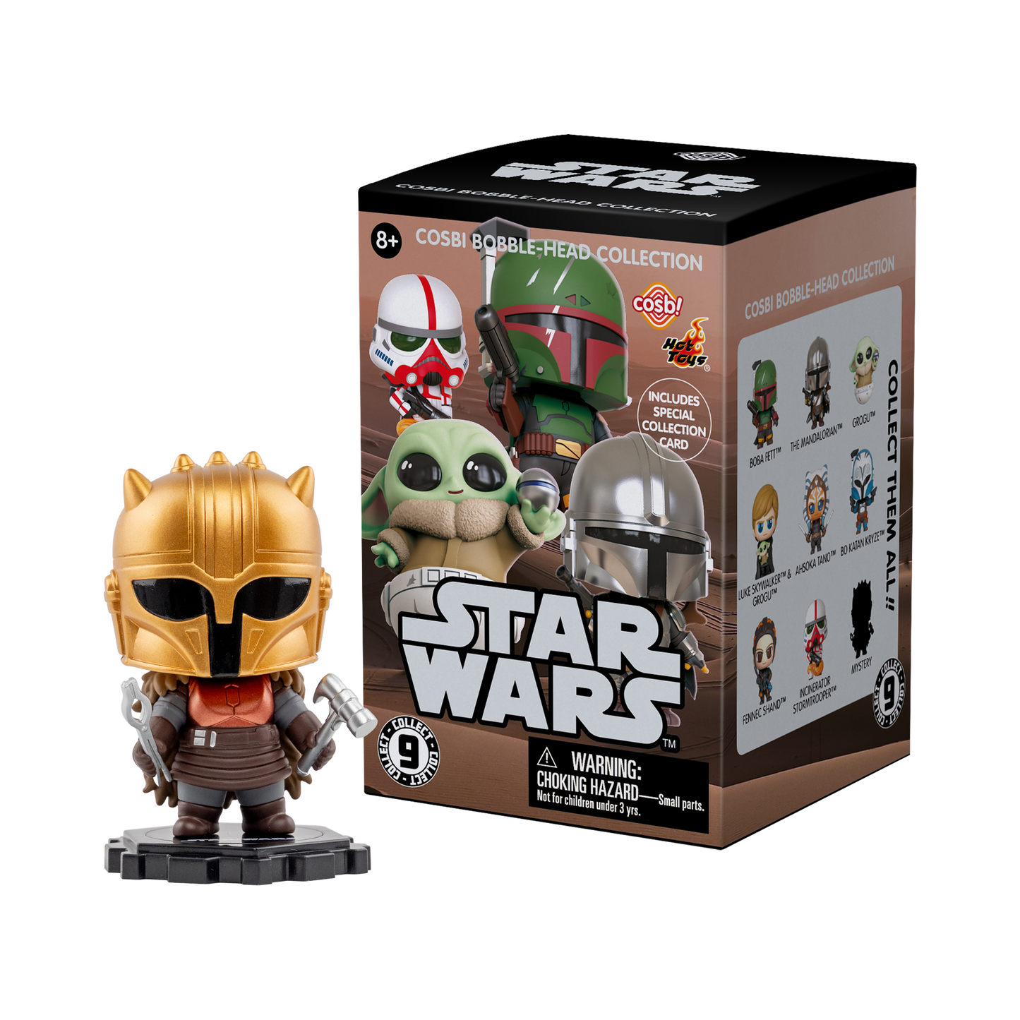 Star Wars Cosbi Bobble Head Collection - Case of 8 Blind Box