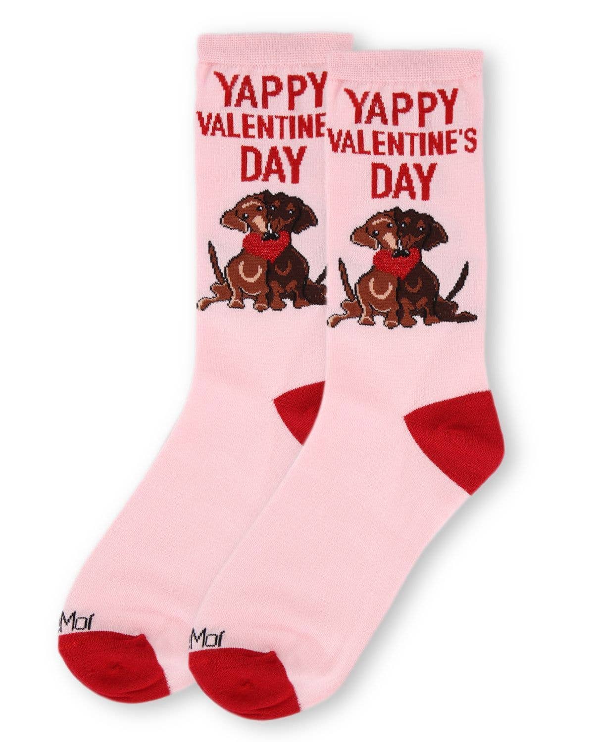 Yappy Vday Bamboo Blend Crew Sock