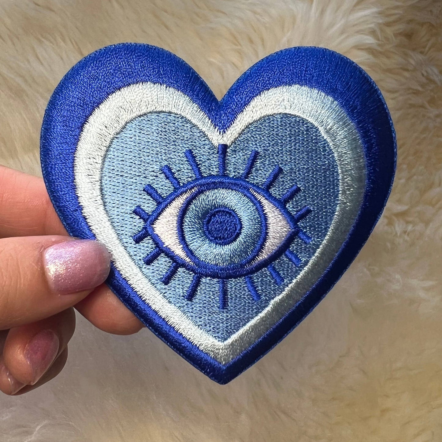 Wildflower + Co. - Evil Eye Heart Patch