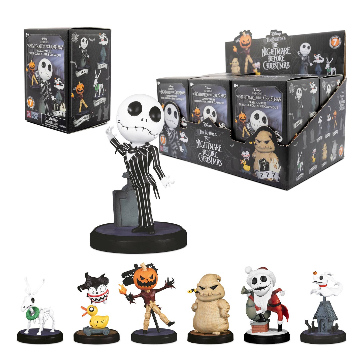 Toys Matter Inc. - Disney The Nightmare Before Christmas Hero Box Blind Box CDU